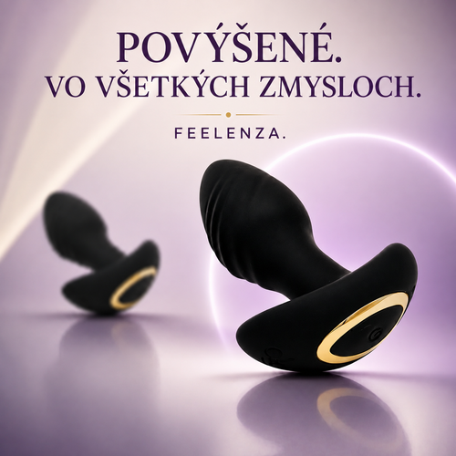 Feelenza Zástrčka Anál Rotujúca 360°