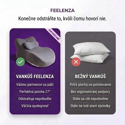 Feelenza™ Vankúš pre intimné pohodlie